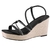 SANDALIA VIA UNO PLATAFORMA TIRAS BRILHO REF 608045SSAVV - comprar online