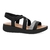 SANDALIA USAFLEX EM COURO BICO REDONDO REF AN05003 FEMININO - loja online