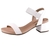 SANDALIA VIA UNO SALTO BLOCO ELASTICO REF 889002SIAVV - MDFONLINE