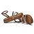 SANDALIA VIA MARTE PAPETE REF 176-006 FEMININO - MDFONLINE