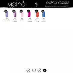 ESMALTE SEMIPERMANENTE MELINE - tienda online