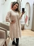 Vestido com Kimono - Areia - comprar online