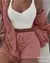 Conjunto inverno pelúcia na internet