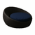 Chaise Redonda em Fibra - loja online