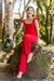 Conjunto Melinda vermelho na internet