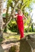 Conjunto Melinda vermelho - comprar online