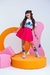Saia Plissada Mel Pink