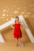 Vestido Laís Vermelho na internet