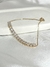 pulseira riviera dourada gravatinha