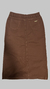 saia jeans com fenda - comprar online