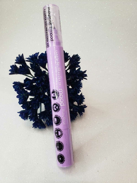 CANETA DELINEADORA 2X1 MOOD - RUBY ROSE - comprar online