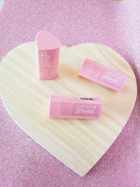 BLUSH PINK STICK CORAÇÃO COR 06 - LUA E NEVE - comprar online