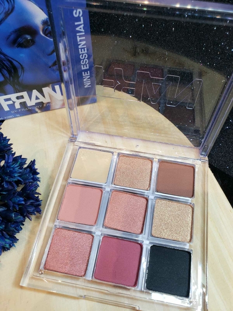 PALETA DE SOMBRAS NINE ESSENTIALS - FRAN BY FRANCINY EHLKE - comprar online
