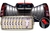 Kit de luz de LED, 8 peças com 48 LEDs