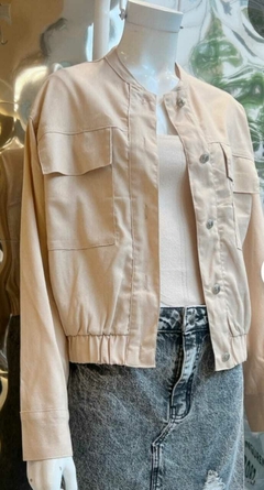 Campera de lino