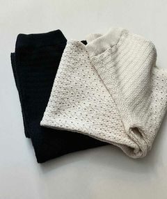 Pantalon calado de hilo de algodon - comprar online