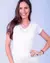 Blusa dry fit com manga curta e decote em V - loja online