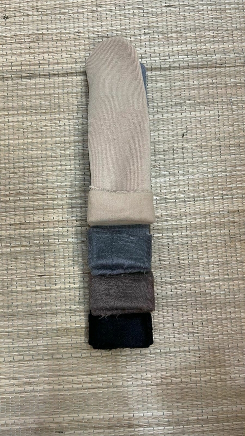 Meia termica canelada - comprar online