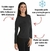 Blusa térmica lisa unissex - Ponto Máximo