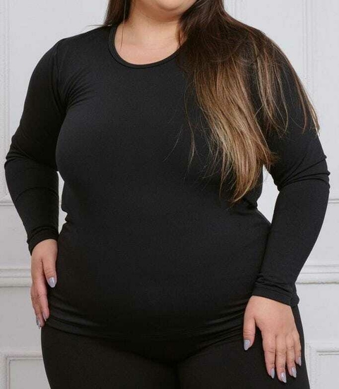 Blusa térmica lisa unissex - comprar online