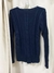 Blusa trico com detalhes - loja online