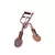 Enchinador De Pestañas Sparkling Star Metálico Rose Gold 10.3 Cm
