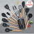 SKYTUR KIT Cozinha Conjunto com 12 peças Jogo de Utensílio Culinário cabo de - loja online