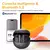 QCY HT10 AilyBuds Pro+ ANC Fone de ouvido sem fio Hi-Res Audio com LDAC Bluetoot - 4Real Imports
