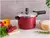 Panela de Pressão Panelux 4,5L Cereja Fechamento Externo Magnific - comprar online