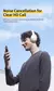 QCY-H3 Lite ANC Fones De Ouvido Sem Fio, Bluetooth 5.3, Cancelamento De Ruído A - loja online