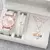 5/6 pçs moda feminina relógio de quartzo pulseira de couro analógico relógio