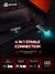 Picun g2 2.4g sem fio gaming headset bluetooth fones de ouvido 5ms baixa latênc - comprar online