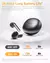 QCY HT10 AilyBuds Pro+ ANC Fone de ouvido sem fio Hi-Res Audio com LDAC Bluetoot - 4Real Imports
