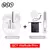 QCY HT10 AilyBuds Pro+ ANC Fone de ouvido sem fio Hi-Res Audio com LDAC Bluetoot