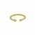 Piercing Fake Dourado Micro Bolinhas