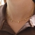 Colar Corrente Bolinha com Navetes Cristais - Good Twings