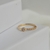 Anel Dourado Delicado Crav. Ajustável