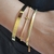 Pulseira Dourada Riviera Delicada Trevo - comprar online