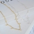Colar Corrente Bolinha com Navetes Cristais - comprar online