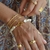 Pulseira Dourada Fita - comprar online