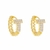 Brinco Dourado Argola T Insp. Crav. - Good Twings