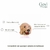 Berloque Dourado Rosé Cachorro Labrador Aço Inox na internet