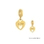 Berloque Dourado Mother