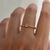 Anel Dourado Delicado Crav. Ajustável - comprar online
