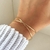 Bracelete Duplo Trançado Ajustável - comprar online