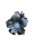 Agarra cortina Flor Plata