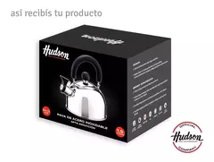 Pava Silbadora Premium Acero Inox. 1.5 Litros - JHUMAX