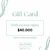 Gift Card 40