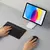Kit Teclado e Mouse Bluetooth Sem fio Notebook PC Tablet Tv Bateria Recarregavel Multifuncional Compacto Eletro EL-2102 - Qcell
