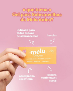 Gel modelador para sobrancelhas Melu - comprar online